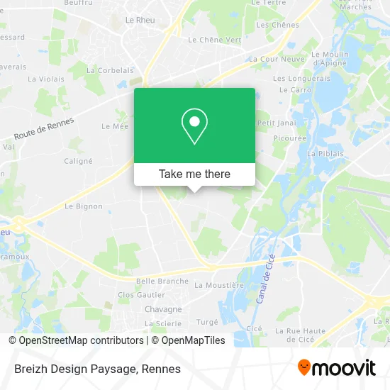 Breizh Design Paysage map