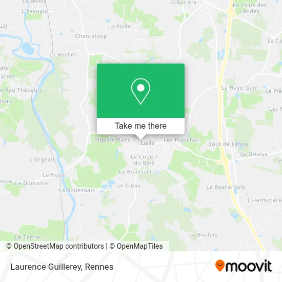 Laurence Guillerey map