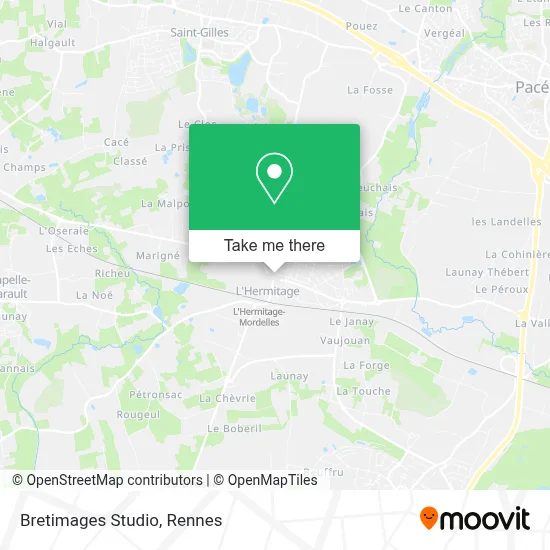 Bretimages Studio map