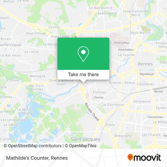 Le Comptoir De Mathilde map