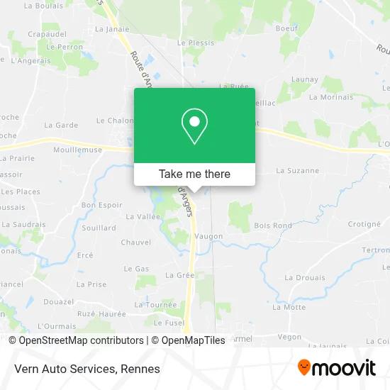 Vern Auto Services map
