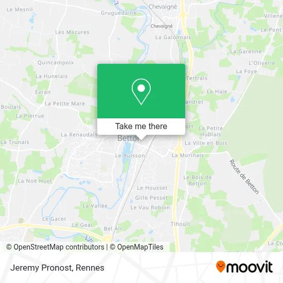 Mapa Jeremy Pronost