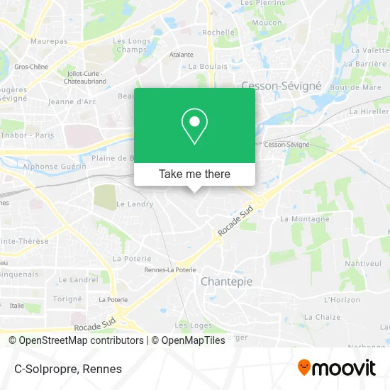 C-Solpropre map