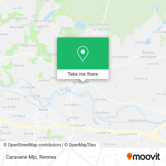 Mapa Caravane Mjc