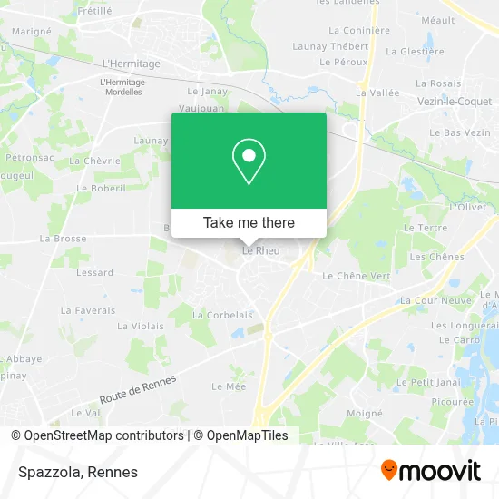 Spazzola map