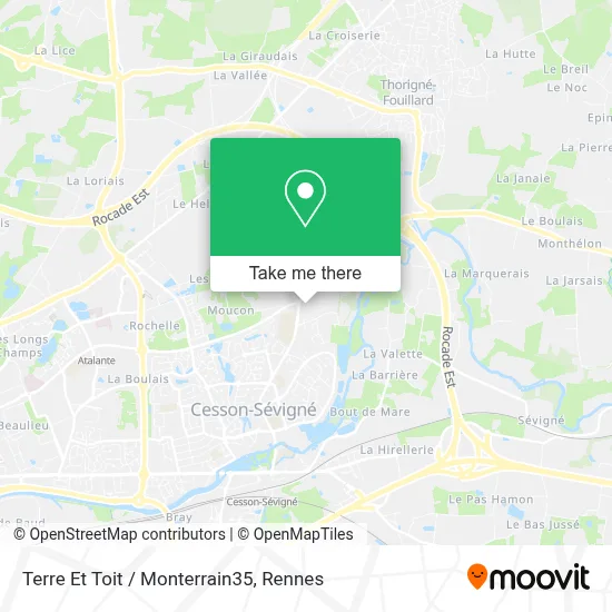 Terre Et Toit / Monterrain35 map