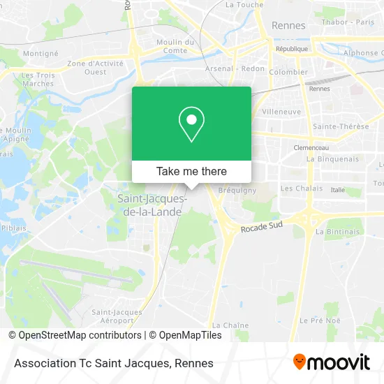 Association Tc Saint Jacques map
