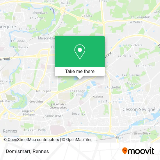 Domismart map