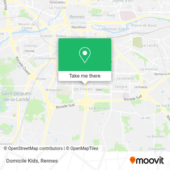 Domicile Kids map