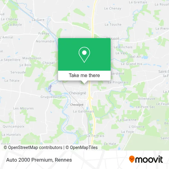 Auto 2000 Premium map