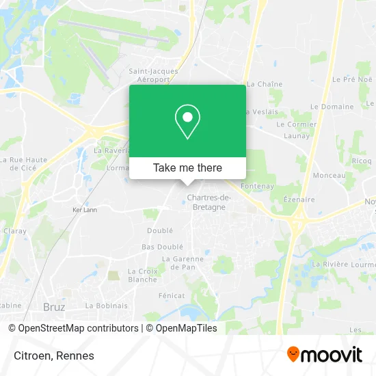Mapa Citroen
