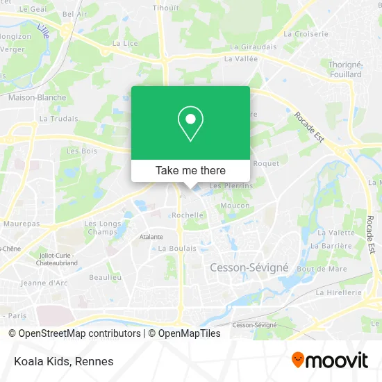 Koala Kids map