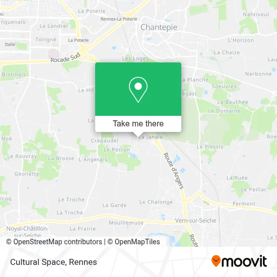 Espace Culturel map