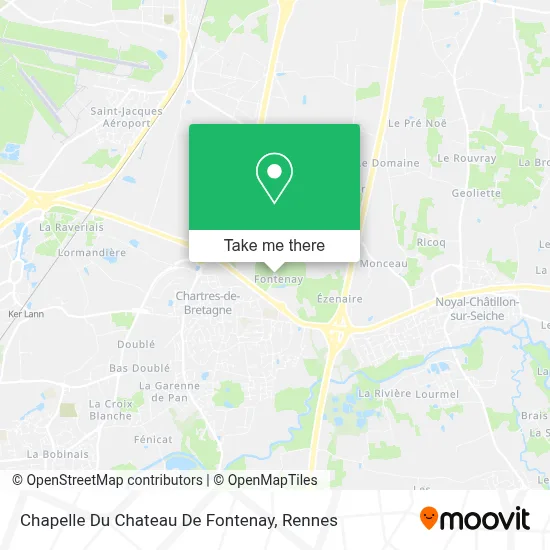 Chapelle Du Chateau De Fontenay map