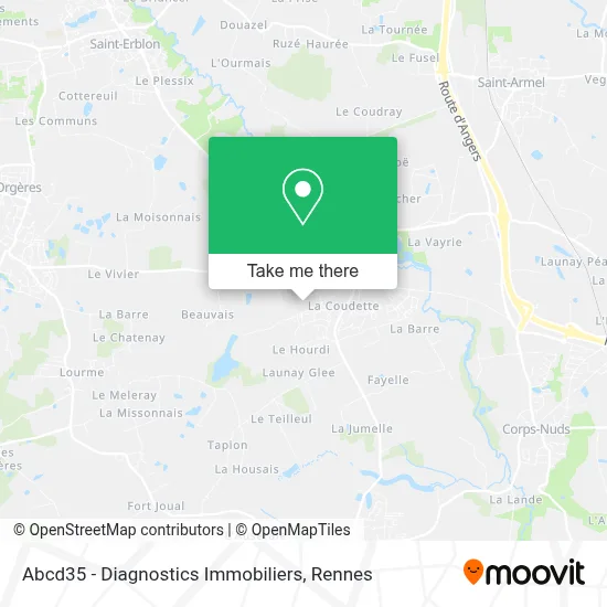 Abcd35 - Diagnostics Immobiliers map