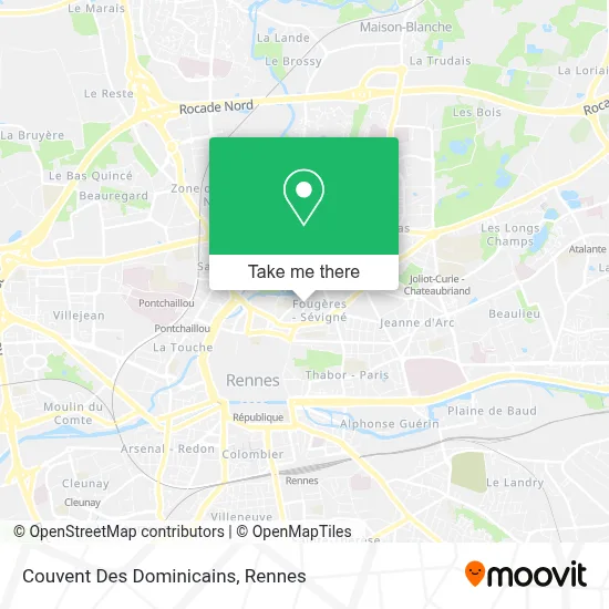 Couvent Des Dominicains map