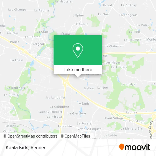 Koala Kids map