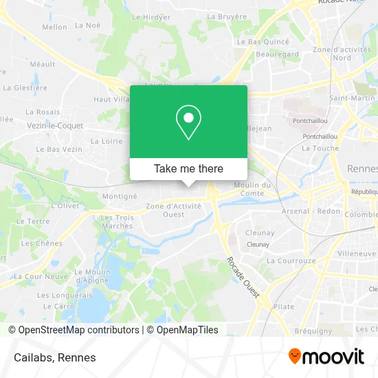 Cailabs map