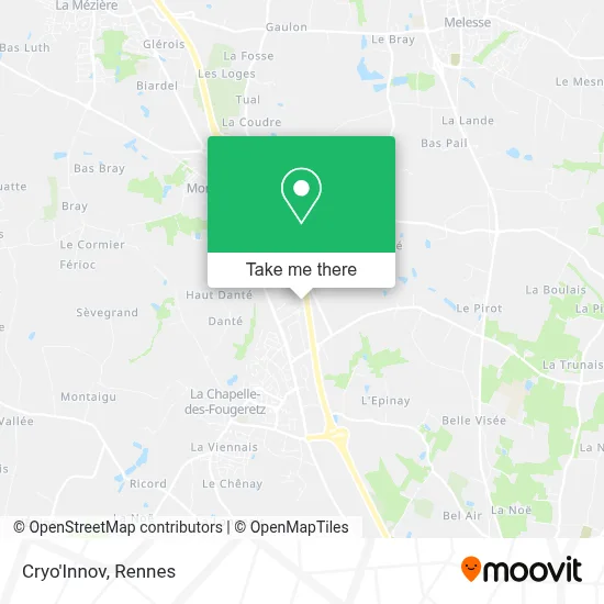 Cryo'Innov map