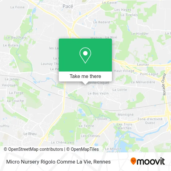 Micro Nursery Rigolo Comme La Vie map