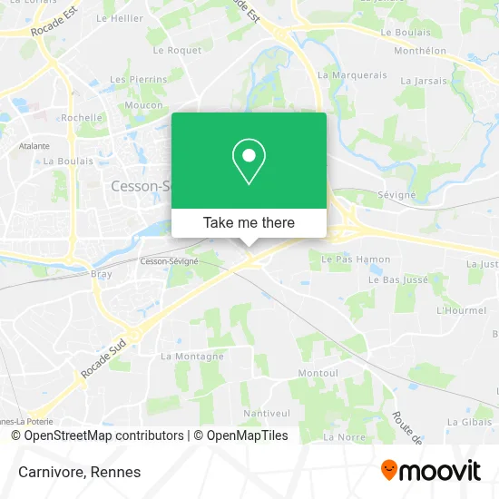 Carnivore map