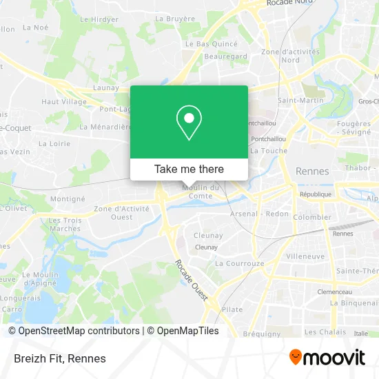 Breizh Fit map