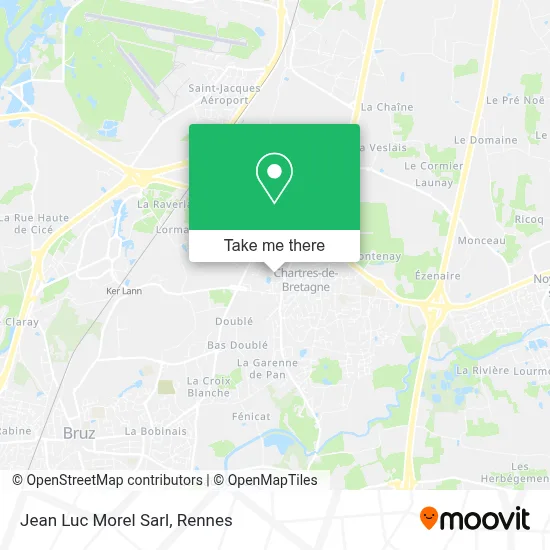 Jean Luc Morel Sarl map