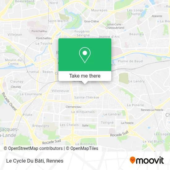 Le Cycle Du Bâti map