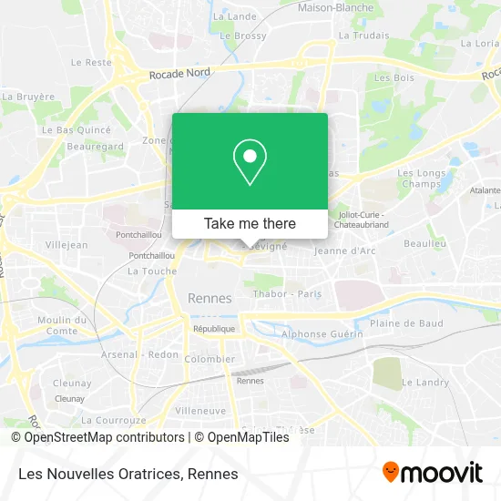 Les Nouvelles Oratrices map