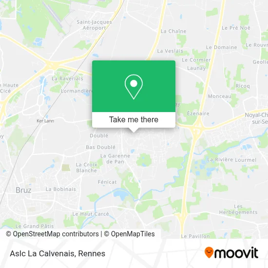 Aslc La Calvenais map