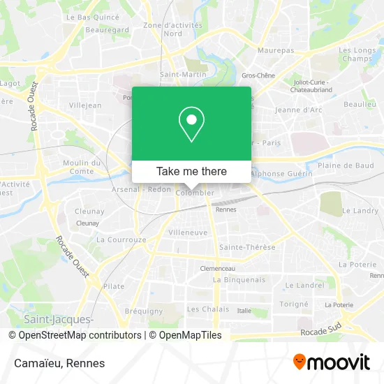 Camaïeu map