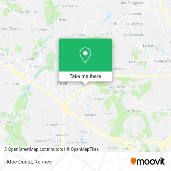Atec Ouest map