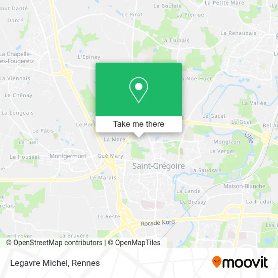 Legavre Michel map