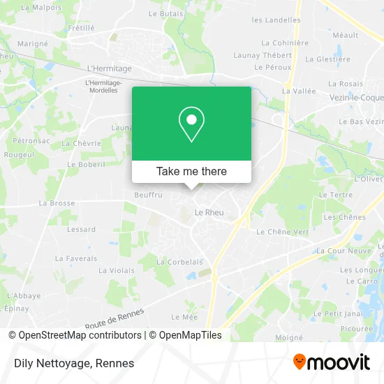 Dily Nettoyage map