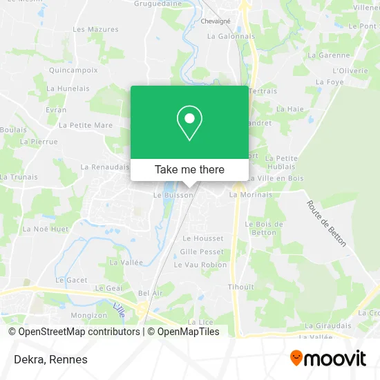 Dekra map