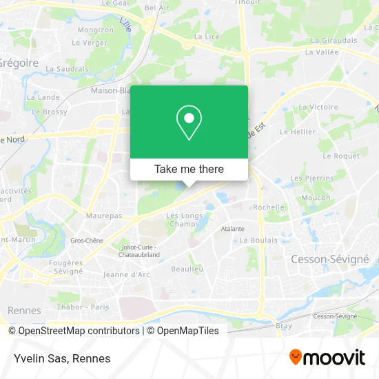 Yvelin Sas map