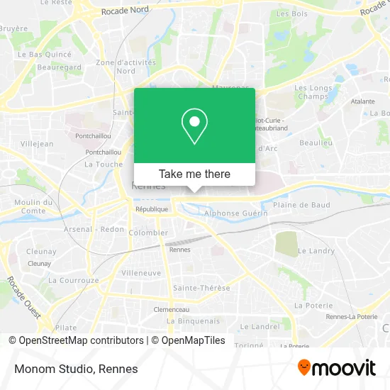 Monom Studio map