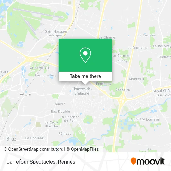 Carrefour Spectacles map