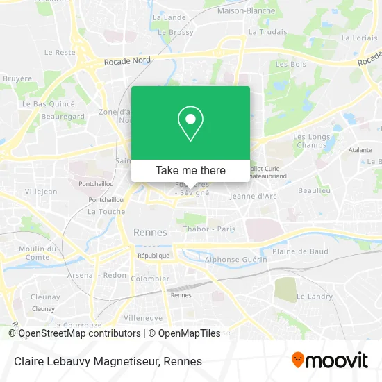 Claire Lebauvy Magnetiseur map