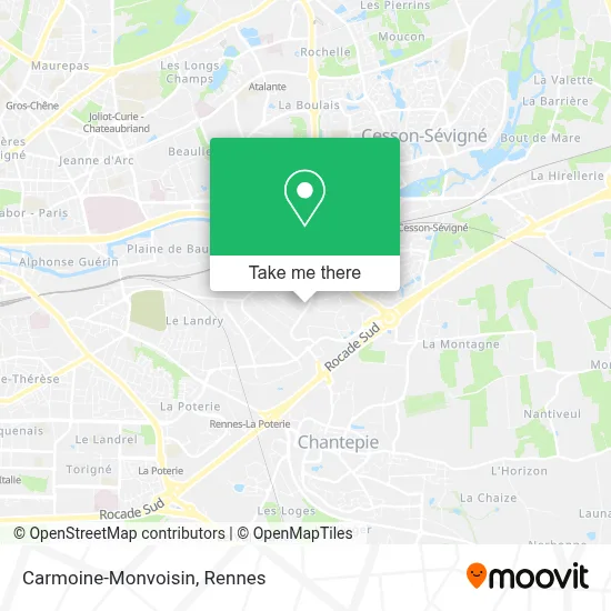 Carmoine-Monvoisin map