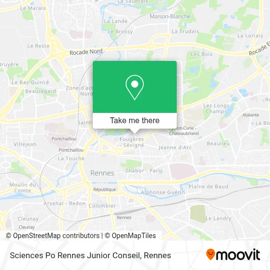 Sciences Po Rennes Junior Conseil map