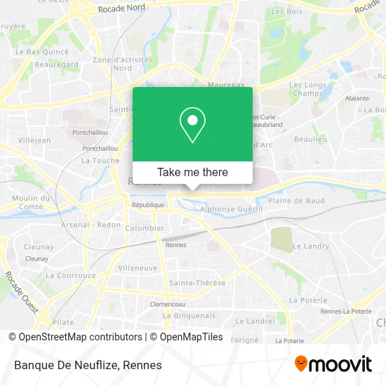 Banque De Neuflize map