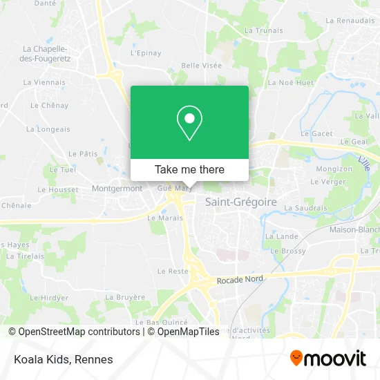 Koala Kids map