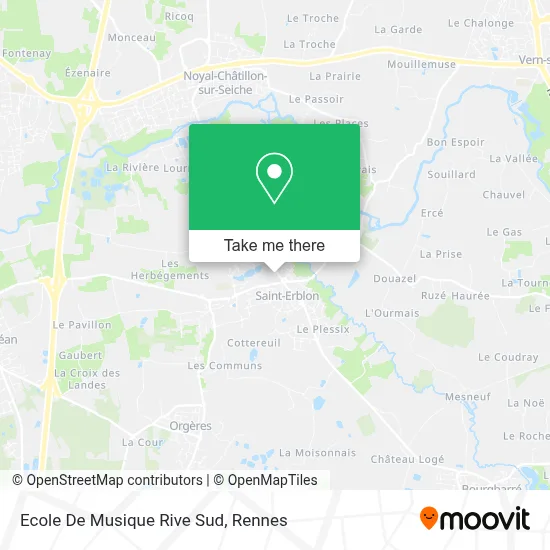 Ecole De Musique Rive Sud map