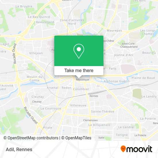 Adil map