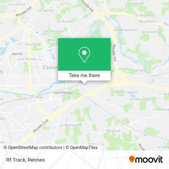 Rf-Track map