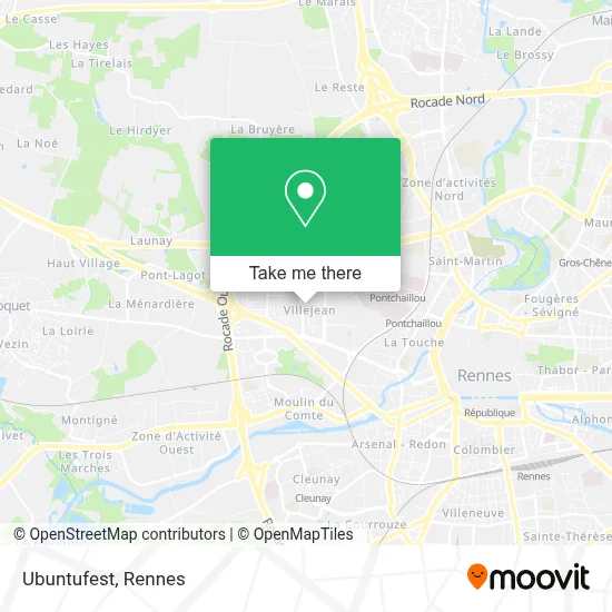 Ubuntufest map