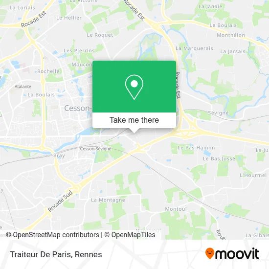 Traiteur De Paris map