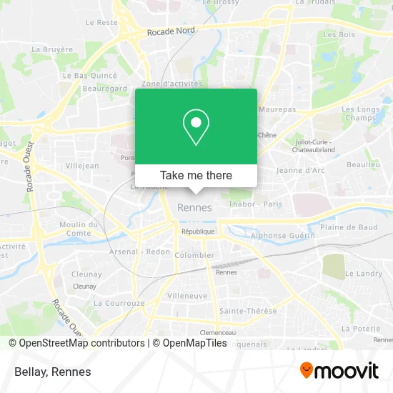 Bellay map