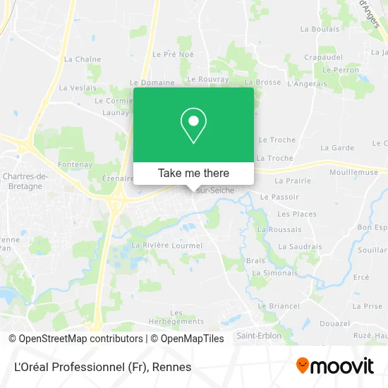 L'Oréal Professionnel (Fr) map